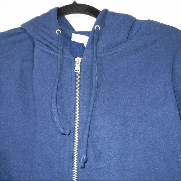 NWT Hill House Navy Teddy Zip-Up Jacket Size Small‎ - Picture 4 of 9